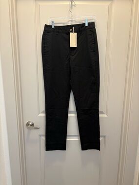 Pact Women's Black Chino Pants Organic Cotton NWOT Size S